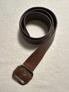Brauner Echtledergürtel von BA&SH, Made in Italy. Größe 80 - Bild 1 von 9