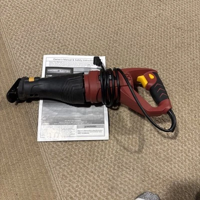 Harbor Freight Chicago Electric Corded Reciprocating Saw Used W/Manual - Image 1 of 4