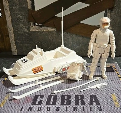 GI JOE ~ ARCTIC and MOUNTAIN  NICE & WHITE ~ UK PALITOY ACTION FORCE  AF9 - Image 1 of 4