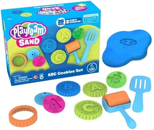 Juego de galletas Playfoam Sand Abc Play Sand Sensory Fine Motor 29 piezas edades 3+ - Imagen 1 de 13