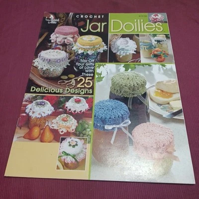 Like New ANNIE’S ATTIC Crochet Jar Doilies – 25 Delicious Designs - Image 1 of 4