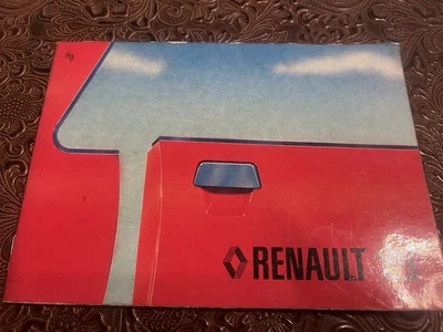 RENAULT 18 Manual De Uso Y Mantenimiento En Francés ORIGINAL Vintage - Imagen 1 de 4