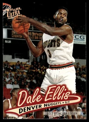 1996-97 Ultra Gold Medallion Dale Ellis Denver Nuggets #173 - Image 1 of 2