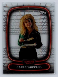 2025 Topps High-Tek Stranger Things #18 Karen Wheeler Base Hawkins Lab - Picture 1 of 2