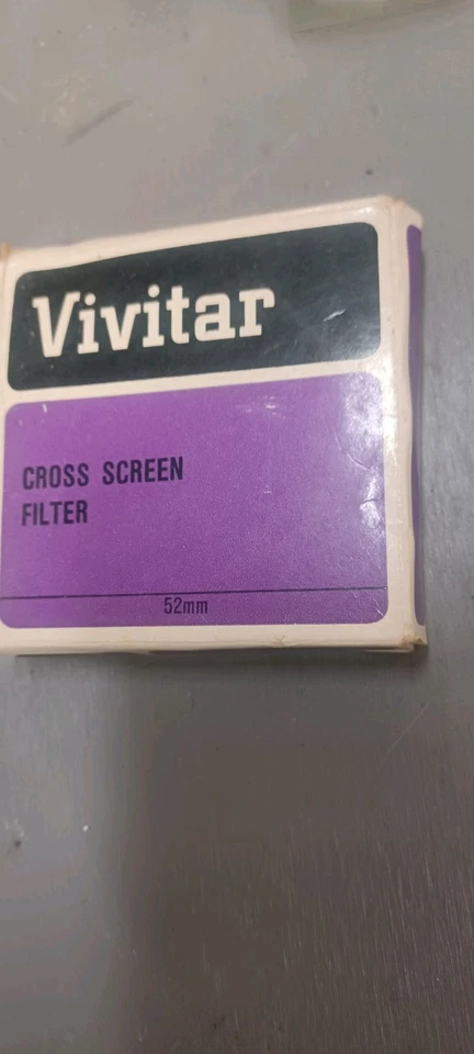 Vivitar 52mm Cross Screen Filter - Image 1 of 1