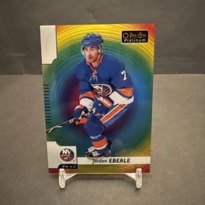 2017-18 O-Pee-Chee PLATINUM Hockey RAINBOW COLOR WHEEL #104 Jordan Eberle EX/NM - Picture 1 of 2