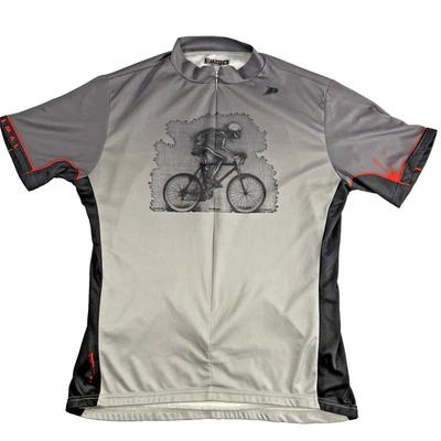 Camiseta deportiva de ciclismo Primal Wear Skeleton Rider XL para hombre Camisa de bicicleta Retro Calavera Foto 1 de 4