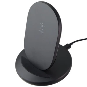 Belkin Réhausseur Charge Chargeur sans Fil Pied (15W) pour Smartphones - Noir - Photo 1 sur 3