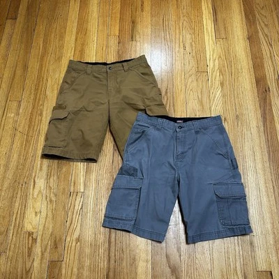 Lote de 2 Pantalones Cortos de Carpintero Dickies para Hombre Carga 30 Gorpcore Ropa de Trabajo Y2K Ripstop Foto 1 de 4