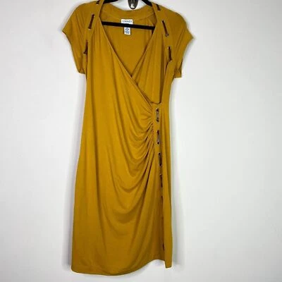 Vestido para mujer Carmen Marc Valvo manga corta corte y costura talla XL Foto 1 de 4