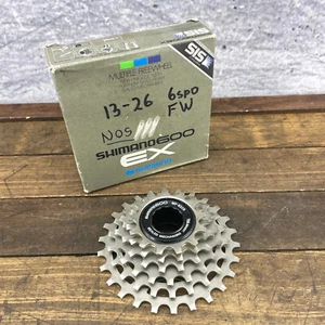 Vintage Shimano 600 MF-6208 Freewheel 26 Tooth NOS 6 Speed 26t 13t 6s 80s SIS - Picture 1 of 15