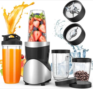 900W Blender, 15-Piece Smoothie Maker for Shakes, Grinder with 4 Cups - Picture 1 of 2