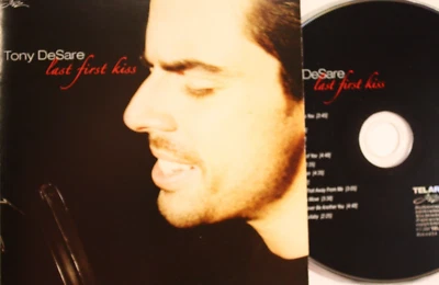 TONY DeSARE "LAST FIRST KISS" (CD  2007) Jazz / Vocal 13 Songs G Cond Ships Free - Imagem 1 de 3