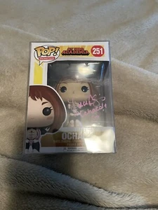 LUCI CHRISTIAN SIGNED OCHACO MY HERO ACADEMIA FUNKO POP FIGURE AUTOGRAPH - Bild 1 von 1