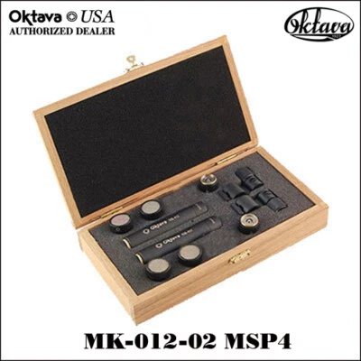 Oktava MK-012-02 MSP4 - Cardioide/Omni Cápsula - Negro - Nuevo - Caja Joyero Madera Foto 1 de 4