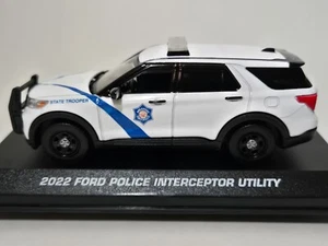 Custom 1/43rd scale Arkansas State Police 2022 Ford Police Interceptor Utility - Picture 1 of 8