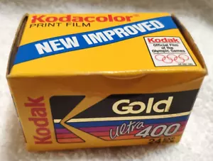 Kodak Gold Ultra 400 24 Exp Color Film Photography 35mm Camera Film Sealed - Picture 1 of 3