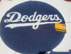 MLB Los Angeles Dodgers ACCENT Area Rug round 27"  - Picture 1 of 5