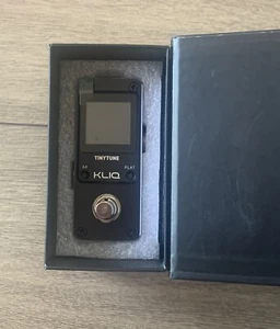 Kliq TinyTune Guitar Bass Pedal Tuner Large Colour Display Simple Design -CP - Picture 1 of 4