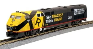 Kato 37-6119 HO Scale Amtrak Operation Lifesaver GE P42 Diesel Locomotive #203 - Picture 1 of 3