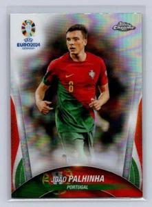 2024 Topps Chrome UEFA Euro #5 Joao Palhinha -Refractor-Portugal - Picture 1 of 2