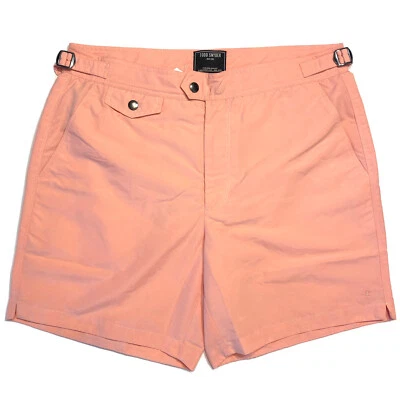 Мужские купальные шорты TODD SNYDER 7 дюймов на заказ антикварные коралловые розовые (рекомендуемая розничная цена производителя 228 долл. США) - Изображение 1 из 4