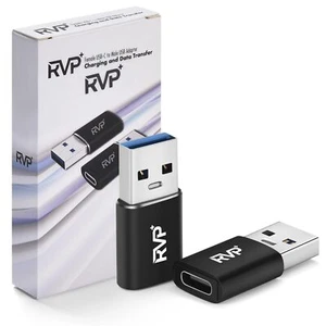 RVP+ USB C Female to USB 3.0 Male Adapter 5Gbps 2Pack 0.5FT USBC to USBA OTG ... - Picture 1 of 7