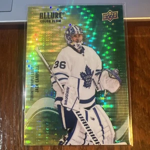 Jack Campbell 2022-23 Upper Deck Allure Color Flow Yellow Green Spectrum /65 - Picture 1 of 2