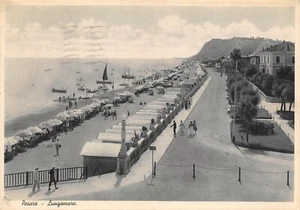9965) PESARO, LUNGOMARE. ANIMATA. VIAGGIATA. - Picture 1 of 2