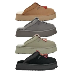 UGG Tazzle Platform tasman Slippers 1152677 Chestnut / Black Women's sizes 5-10 - Picture 1 of 26