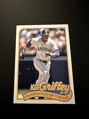 2024 Topps Series One Ken Griffey Junior Celebration Of The Kid Kid-9 Mariners￼ - Image 1 of 2