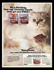 1984 Fancy Feast Canned Cat Food Circular Coupon Advertisement