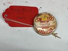 Vintage Pin Pin Back Button OHIO REGISTERED CHAUFFEUR Taxi Bus Driver Old