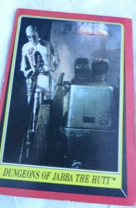 Topps Star Wars Trading Card RotJ #18 Dungeons of Jabba - Picture 1 of 2
