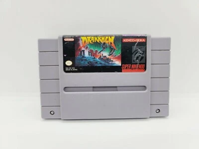 Drakkhen (Super Nintendo Entertainment System SNES, 1991) Authentic - Image 1 of 4