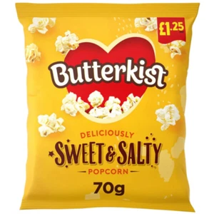 Butterkist Sweet & Salty Popcorn 15x50g PMP £1.25 - Picture 1 of 1