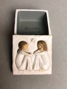 2003 Salice Albero Demdaco 3"x 3" Box "Amicizia" di Susan Lordi e Medaglia Bonus - Foto 1 di 9
