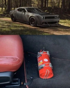 Soporte de extintor de incendios montaje para Dodge Challenger SRT Hellcat - Imagen 1 de 15