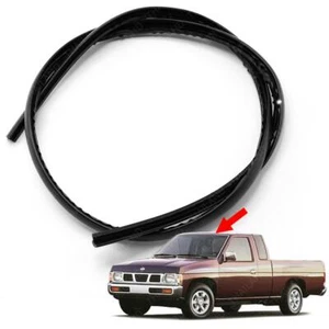 Front Top Outer Windshield Sealing Strip Rubber Fits Nissan D21 Big-M 1986 2005 - Picture 1 of 6