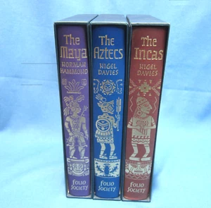 Empires Early Latin America Davies Hammond Aztec Maya Inca FOLIO HC in Slipcase - Picture 1 of 10