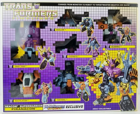 Transformers Timelines Hasbro Collector's Club Exclusive 2008 Tomy Piranacon Cover