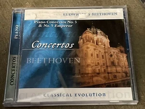 Classical Evolution: Beethoven - Music CD - Piano No 1 &3 Emperor - Picture 1 of 2