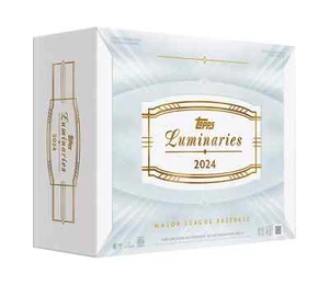 2024 Topps Luminaries MLB Baseball Hobby Box Factory Sealed In Hand - Picture 1 of 1