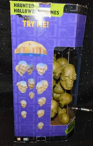 Gemmy Haunted Wind Chimes Skull Bone Animated Halloween Prop Porch Decor WORKS! - Picture 1 of 9