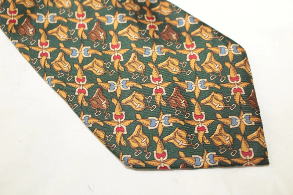 Corbata de seda RENATO BALESTRA hecha en Italia F79705 Foto 1 de 4