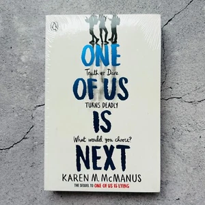 One Of Us Is Next Paperback Book By Karen McManus NEW Sealed - Foto 1 di 5