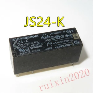 1PC TAKMISAWA JS24-K Replace JS24E-K Power Relay 24VDC 5Pins #98/7 - Picture 1 of 2