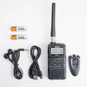 Uniden EZI33XLT+ Radio Scanner AM/FM Airband Batterie Ricaricabili Caricabatterie Piombo - Foto 1 di 7