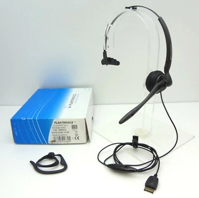Plantronics MO200-SM2 headset w/ hook-switch for Siemens C55 S55 SX1 SL65 Phone - Image 1 of 2