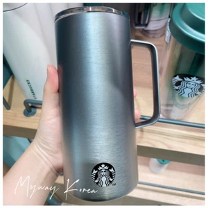Starbucks Korea 2023 Core Edition Black Tank Tumbler 503ml for office - Picture 1 of 5